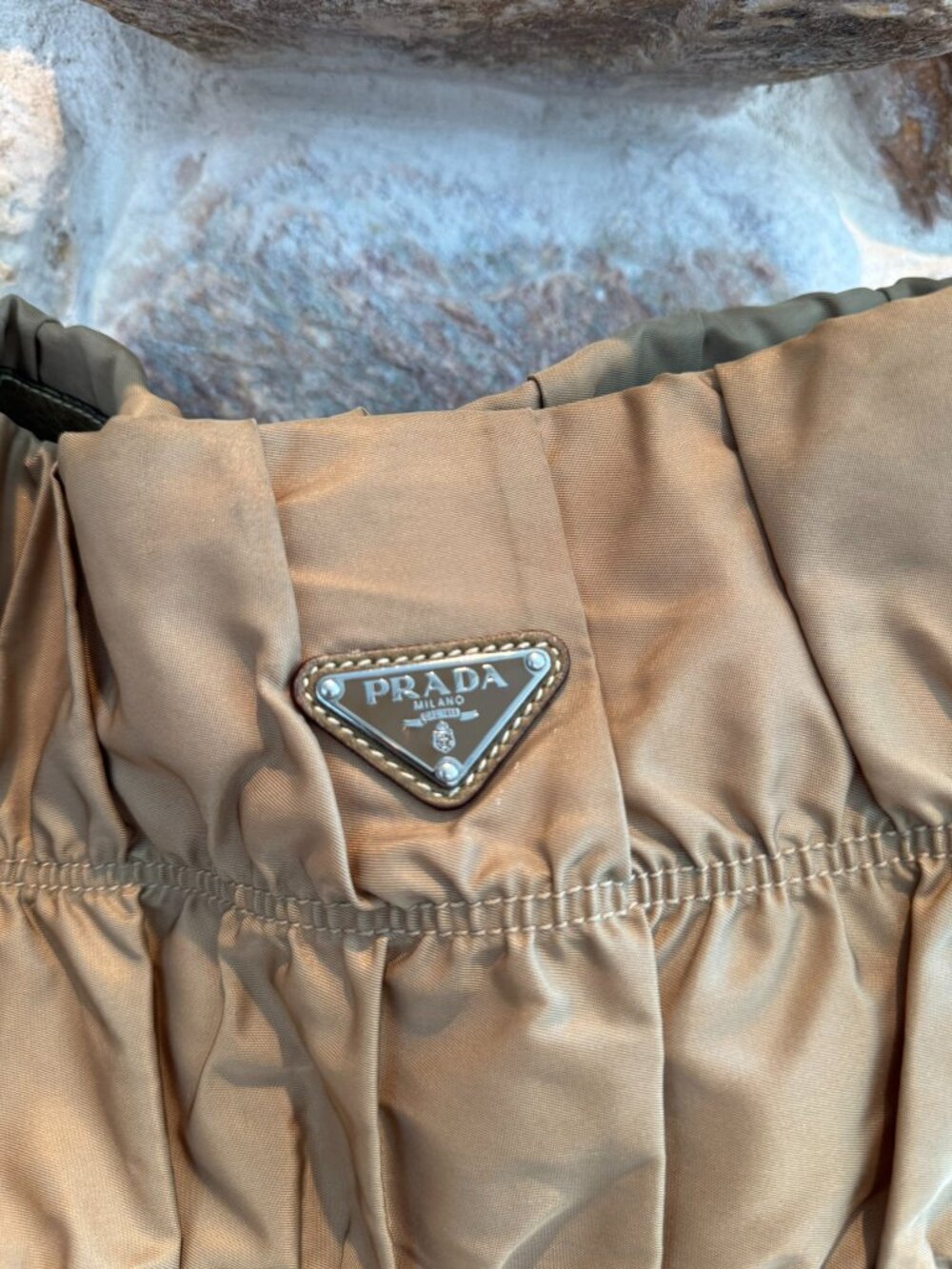 Prada Tessuto Gaufre Hobo Bag (Early 2000's) - Picture 5 of 9